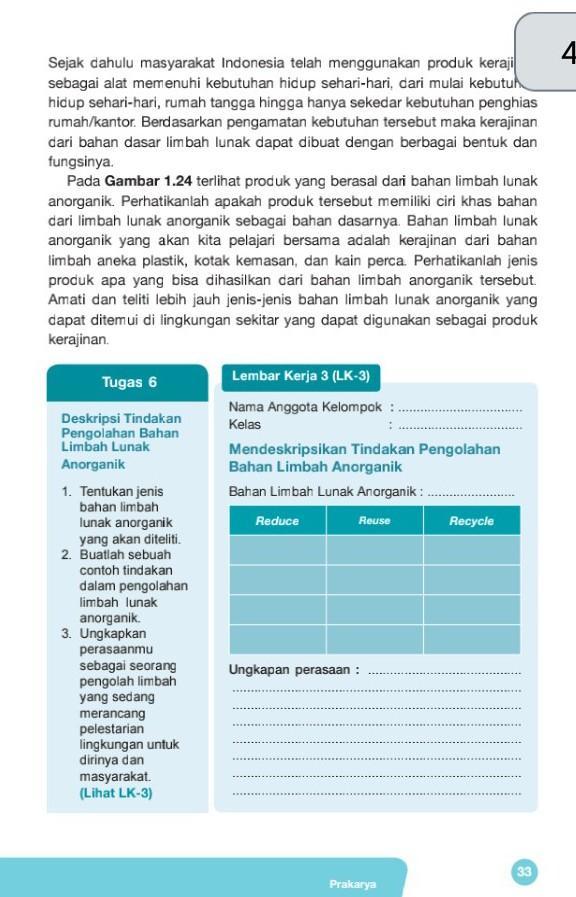 Soal Prakarya Kelas 7 Semester 2 Dan Kunci Jawaban : Soal Pat Prakarya