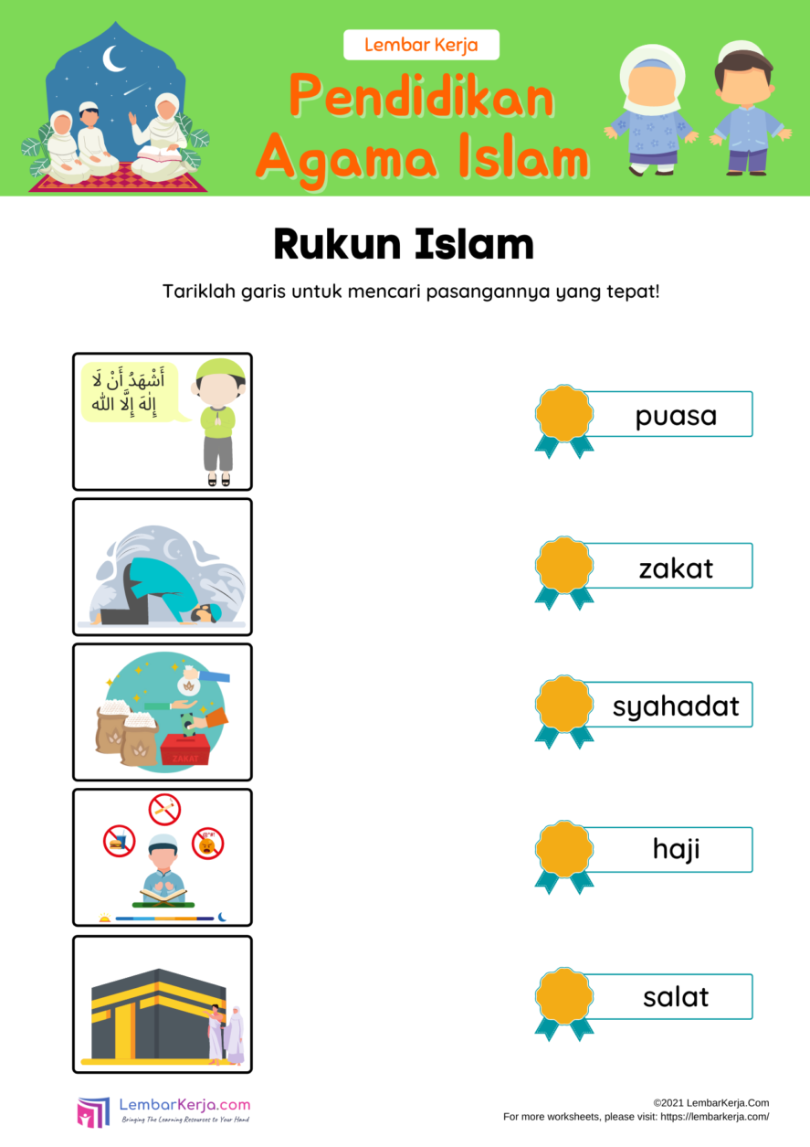 Fikih: Rukun Islam - LembarKerja.Com