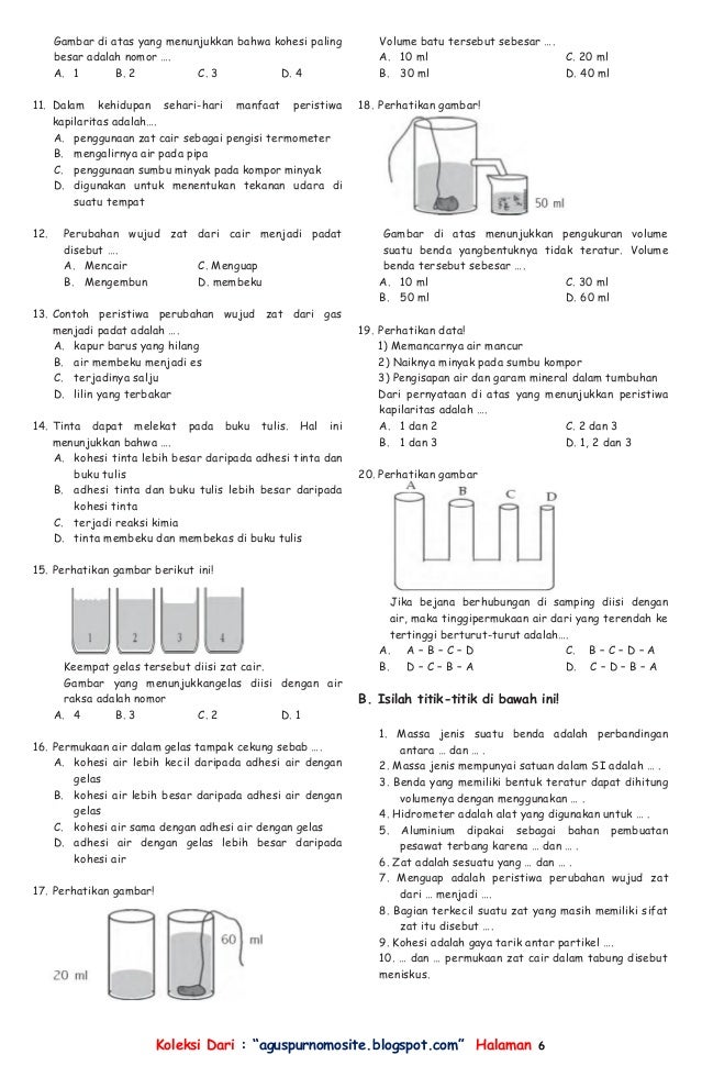 Soal Uraian Ipa Kelas 7 Semester 1 – Beinyu.com