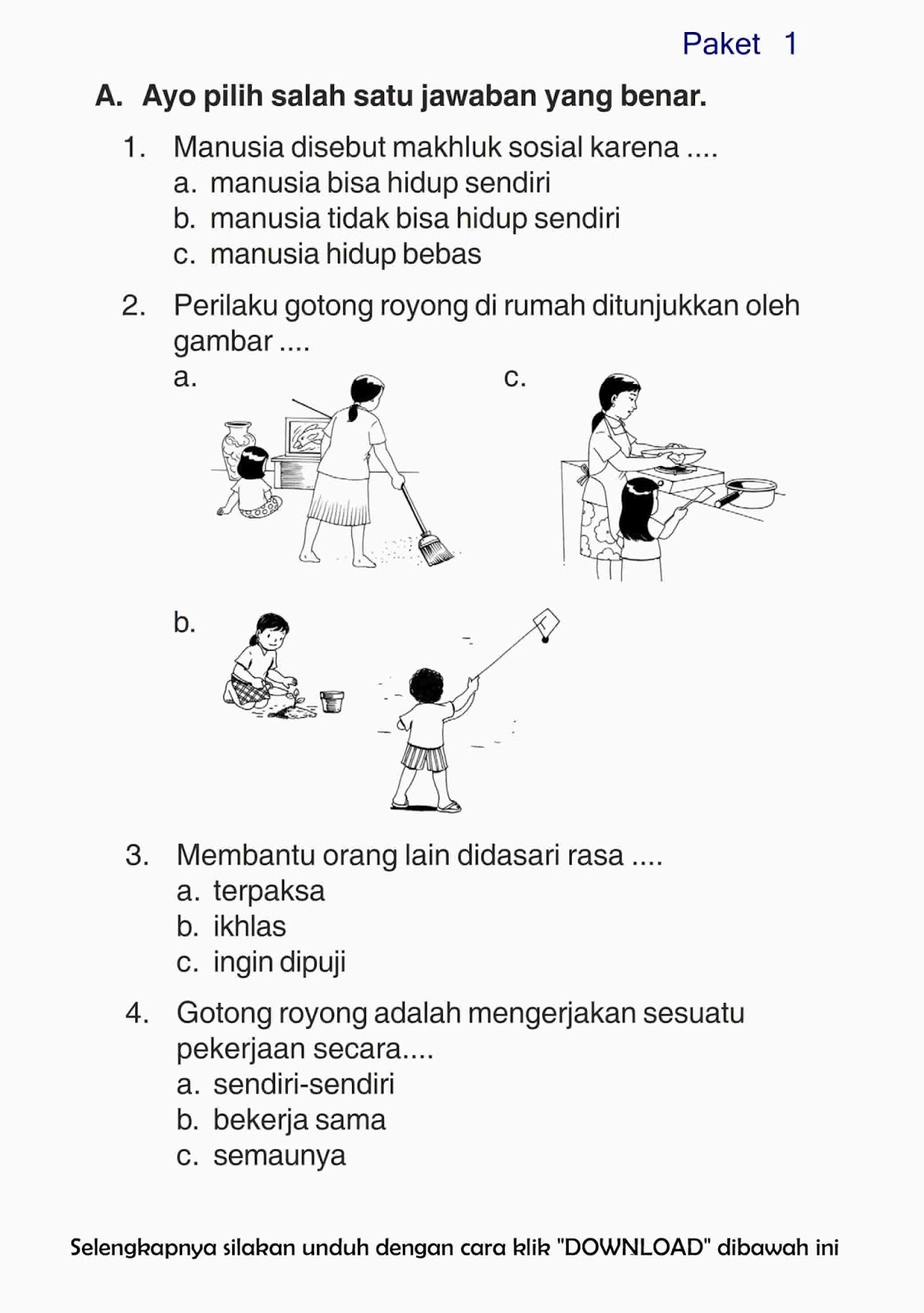 Soal Uas Pkn Kelas 6 Semester 1 Kurikulum 2013 - Homecare24